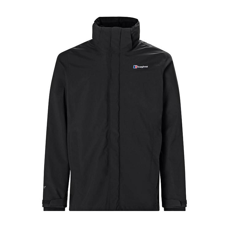 Pánska Bunda 3v1 Berghaus Gore Tex Hillwalker Čierne Slovensko 5026KIHGT